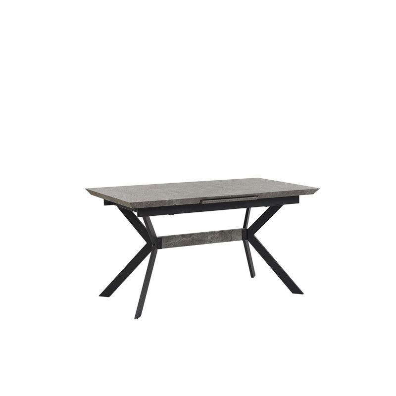 Pagano Extendable Metal Base Dining Table