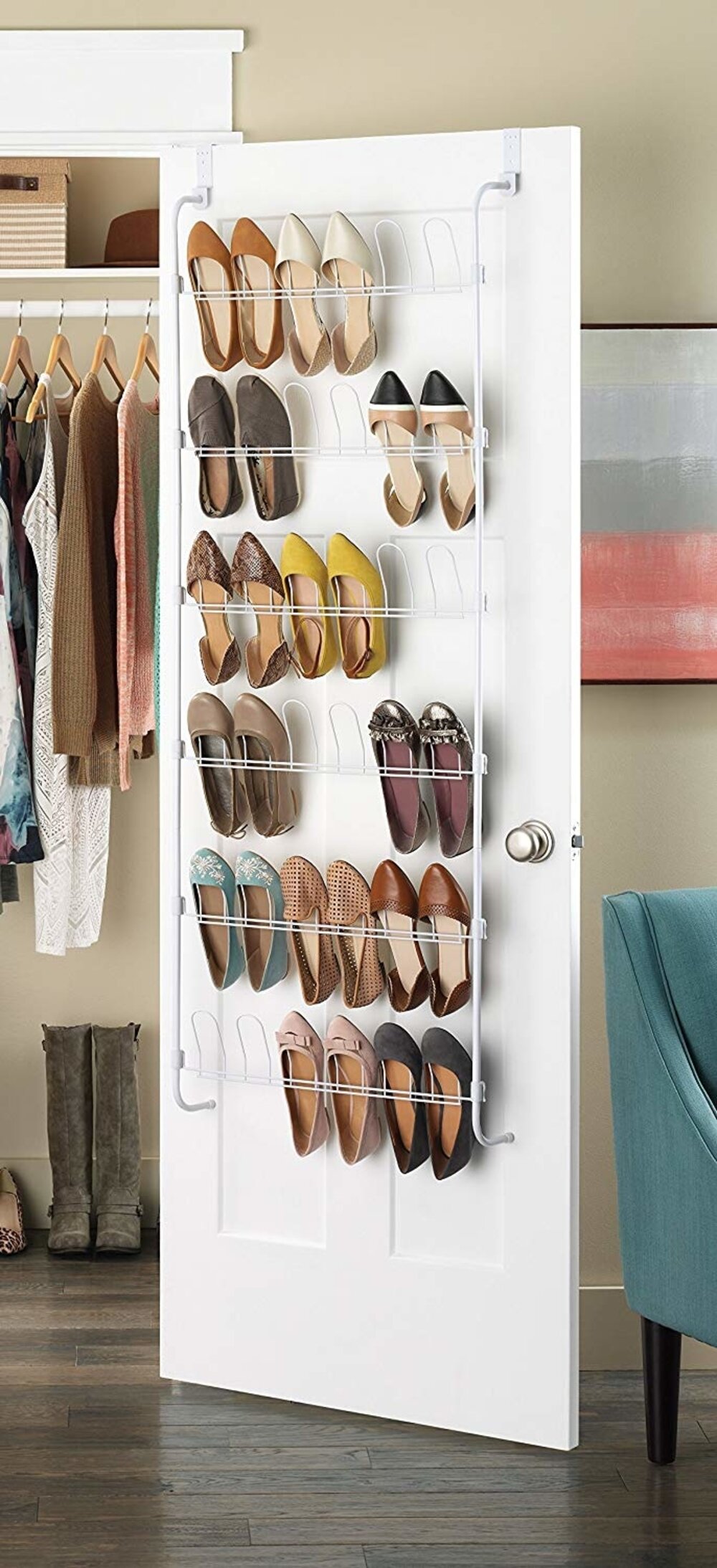 Tribesigns Shoe Cabinet, 2-Tier Shoe Storage Cabinet with Flip Doors,  Vintage Entryway Shoe Organizer Rack with Open Shelves for Narrow Closet,  Entryway, Living Room, Brown - Walmart.com