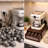 Solid Pine Wood Coffee Pod Organizer Drawer for Nespresso Vertuo Pods, Coffee Maker Stand with Rear Cord Wrap and Interlocking Joinery, Vintage Walnut Finish