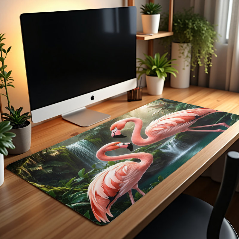 Polyester Desk Pad, 31.5x15.5
