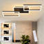 Acrylic LED Semi Flush Mount-387086009