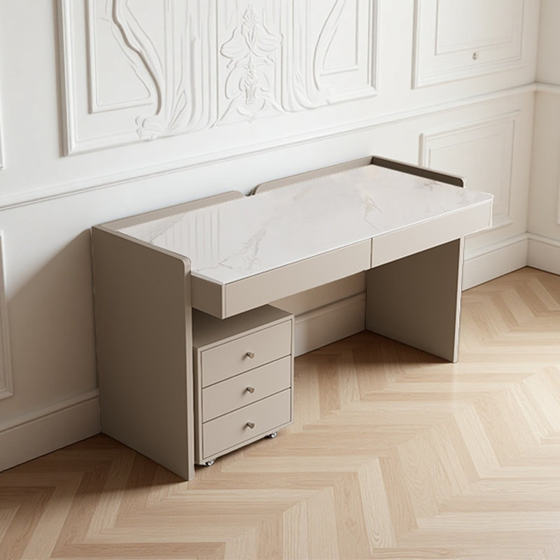 Gênes, H 30,71 po x l 47,24 po x P 19,69 po, Blanc cassé / blanc