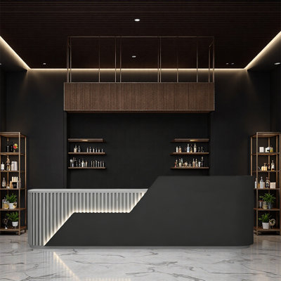 Comptoir de bar élégant Elegance