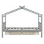 Lit pour enfant avec tiroirs et structure en pin massif Hunter House-118380365-118380366