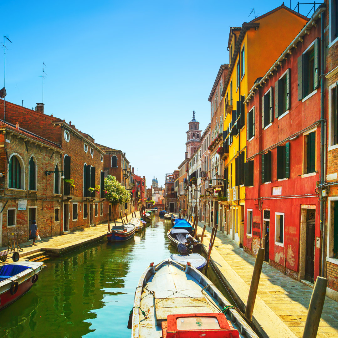 Venedig San Barnaba Stadtbild - Kunstdrucke auf Leinwand