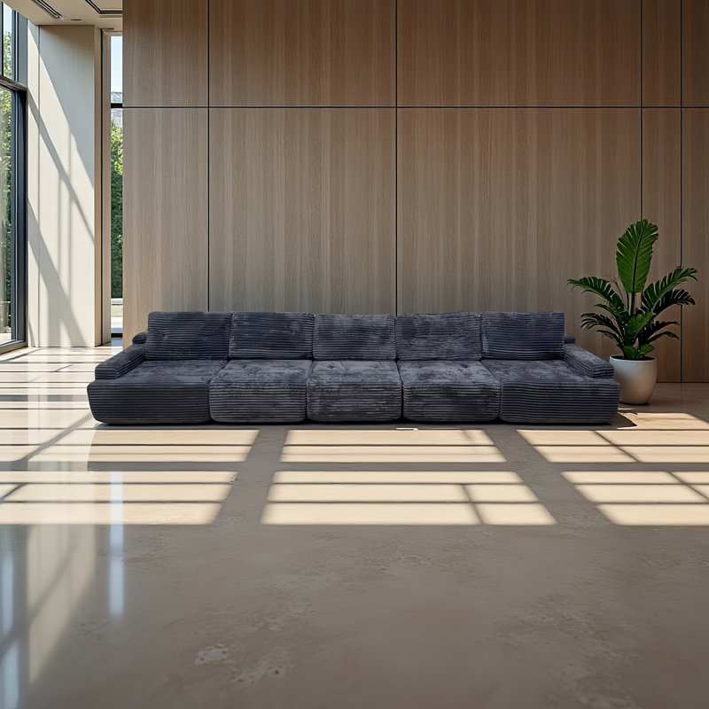 Installation-Free Grey 5-Person Compression Recept