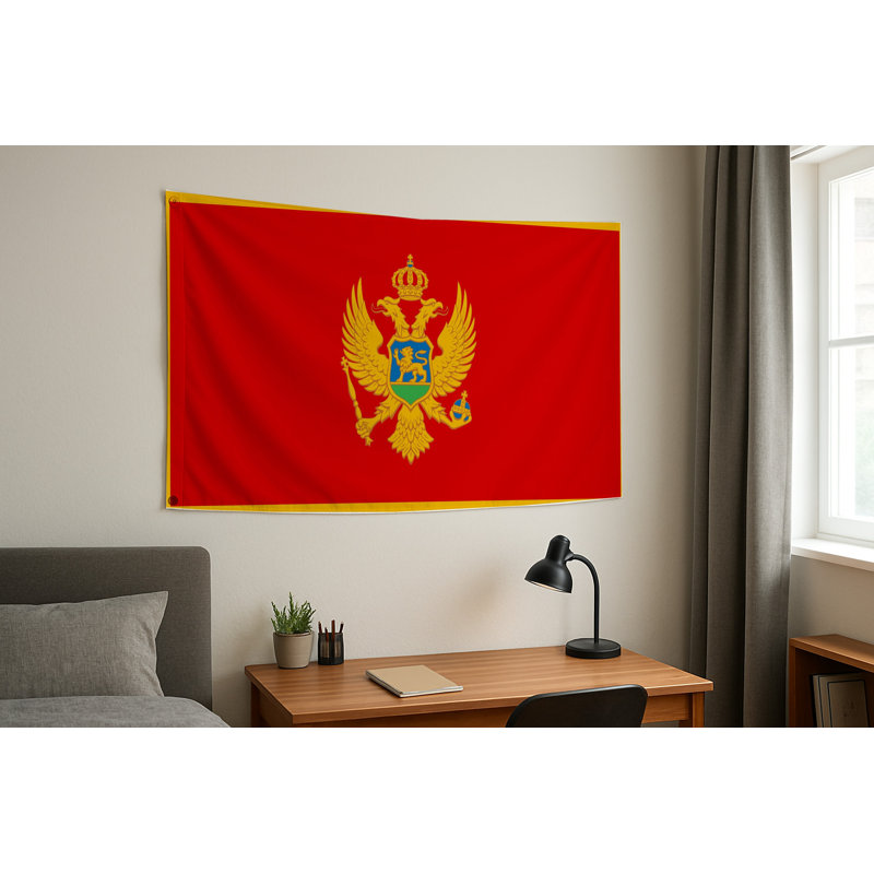 Drapeau du Monténégro — Drapeau