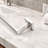 4-Piece Bathroom Hardware Set, Chrome Stainless Steel, Wall Mounted