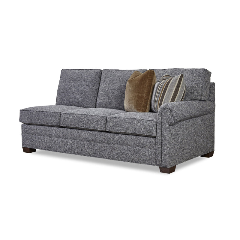 Leather Sectional, Coconut Husk