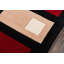 Tapis noir / rouge en laine touffeté à la main Ayano-23072067