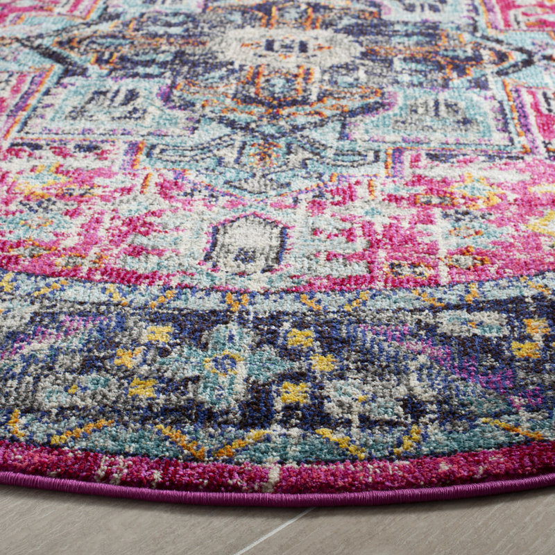 Tapis oriental Monaco Performance, Rond 6 pi 7 po
