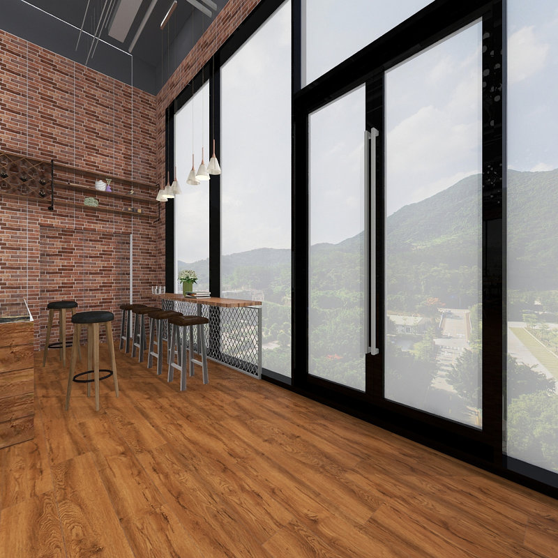DURA-PRO 22 mil, Click-In SPC Flooring, 6.5mm Autumnwood, Roble Rojo