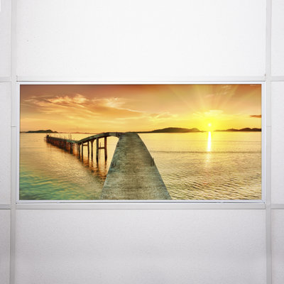 Beach Flexible Decorative Light Cover