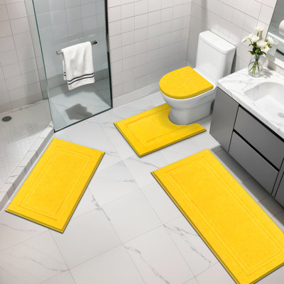 Bathroom Rug Mat Set 