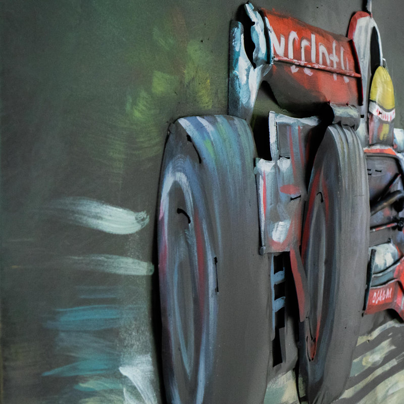 No Frame Painting on Metal
