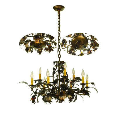 Rustic Lodge 9 - Light Chandelier
