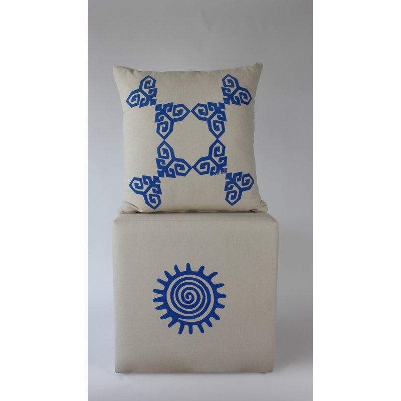 Decorative Cushion Cover, 50% Polyester / 50% Cotton, 16.9 x 16.9 Inches | Digital Print Design, Machine Washable at 86°F | Perfect for Home Decor, Living Room, and Bedroom Accent, Soft and Durable Fabric
