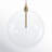 Jeanna 1-Light Pendant in Brass-1583914050