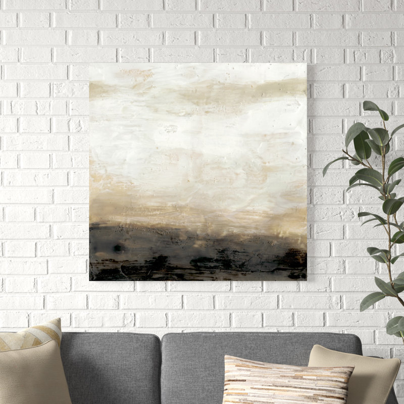 «Umber Land II» par Jennifer Goldberger - impression sur toile tendue, H 36 po x l 36 po