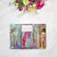 Serviettes de table en satin de coton Paint Brights