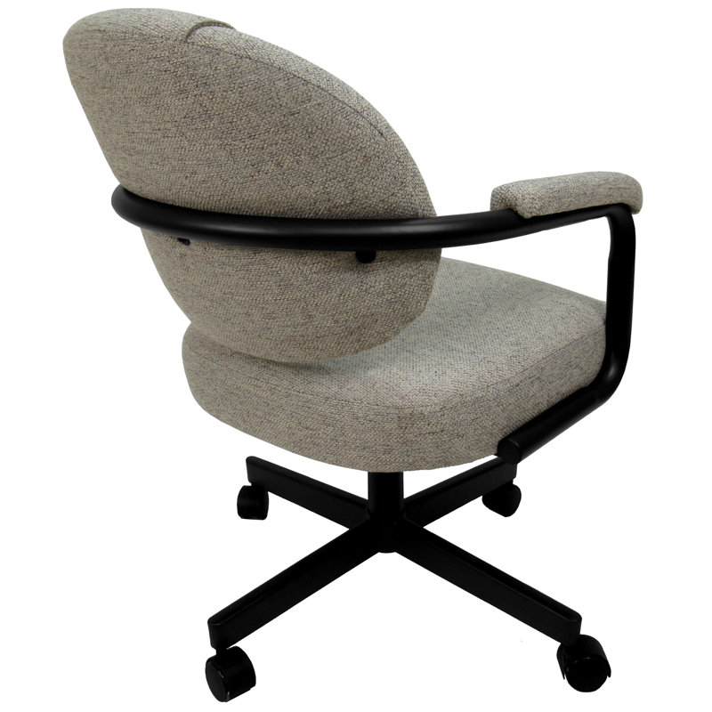 Fauteuil avec accoudoirs , Noir, Bois de frêne Portwood