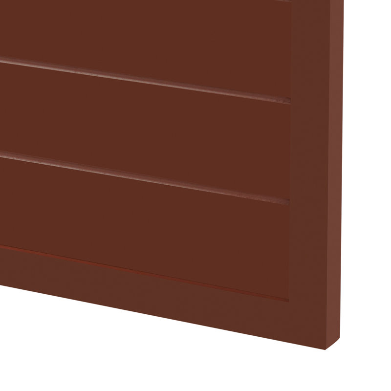 Porte de séparation en bois massif 35,4 x 23,6 po pour portes, Brun