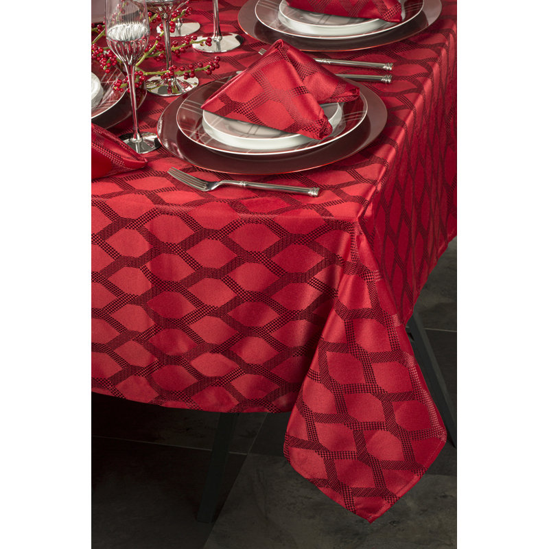  Dining Linen Set, Red