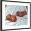 «Red Apples» par Carrie Arnold, reproduction d'art encadrée sur bois-2025909136