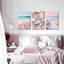 Ensemble de 3 peintures murales Preppy-194141514