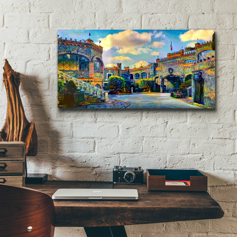 «Guanajuato Mexico, Castillo De Santa Cecilia Interior» par Pedro Gavidia - impression sans cadre