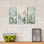 Triptych In Bloom - Painting on Canvas-940191880-965390942