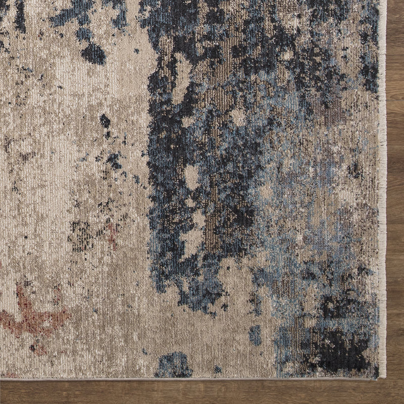 Tapis multicolore Pandora, Rectangle 5 pi 3 po x 7 pi 3 po