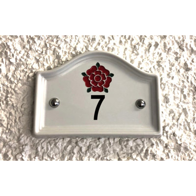 Walsham 16.5cm H Ceramic House Number