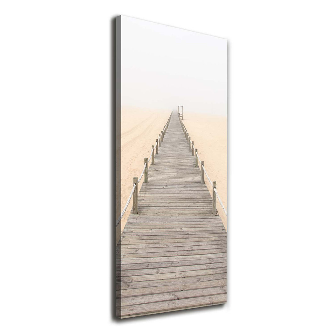 Path On The Beach - Kunstdrucke auf Leinwand - Wrapped Canvas