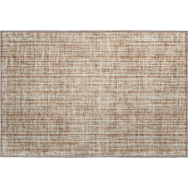 Premium Machine Washable Prisco Paprika Rug