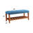 Charla Light Blue Fabric & Oak Finish Bench-1588544628-1588544627