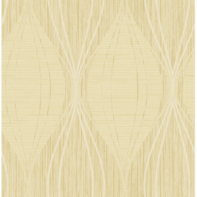  Papier peint kaki Canary Ogee Designs