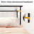 Metal 38.7" Bed Frame with Headboard-1553931115
