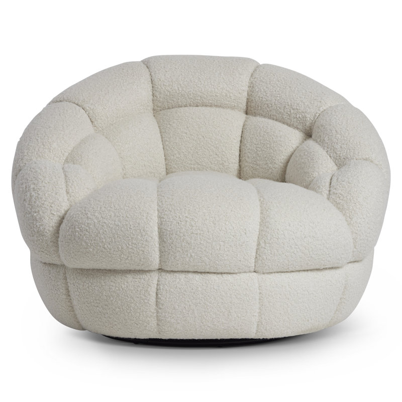 Bernhardt Coco Fabric Swivel Chair