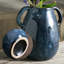 Vase en céramique avec 2 poignées, vase de ferme pour décoration intérieure-1847458746