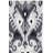 Ikat Hand Tufted Wool/Cotton Ikat Rug in Black/Gray-955994721