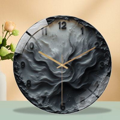 Horloge murale moderne artistique 12 po