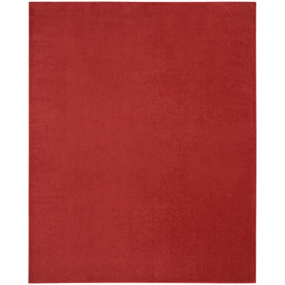 Tapis rouge intérieur / extérieur Nourison Essentials
