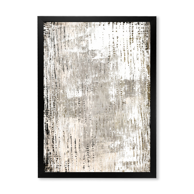 Art moderne gris et bleu II 2FDP47773, H 20 po x l 12 po x P 1 po, Cadre noir