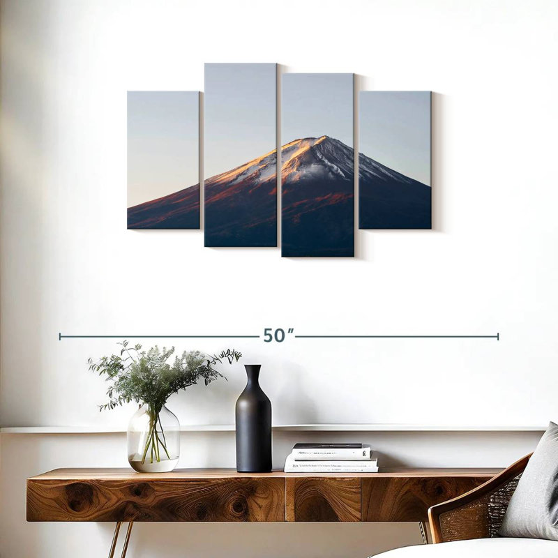 Alvord Good Morning Mount Fuji, H 22 po x l 36 po