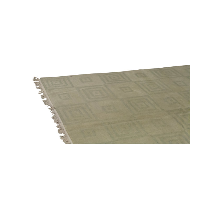 Tapis brun de haute qualité noué à la main