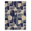 Tapis en jute à motif géométrique facile à nettoyer-129445151-129934613