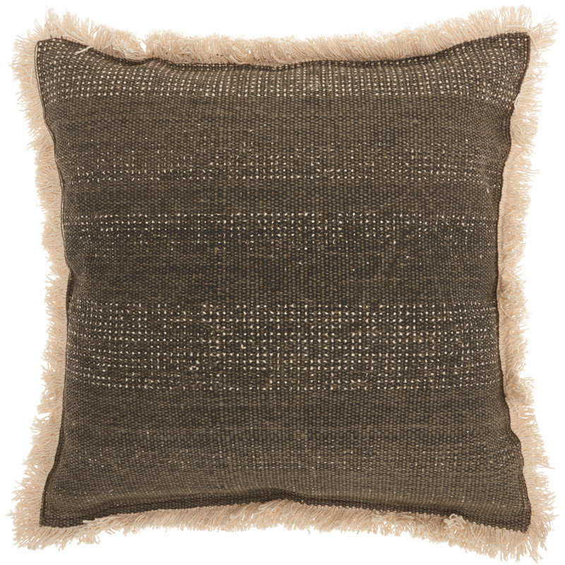 Housse de coussin carré et insert, Anthracite