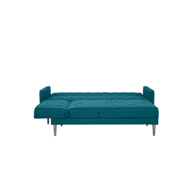 Hovance Reversible Modular Corner Sofa Bed, Turquoise