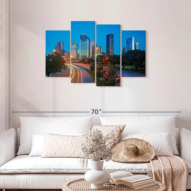 Mehar Houston Nightfall, 27" H x 43" W